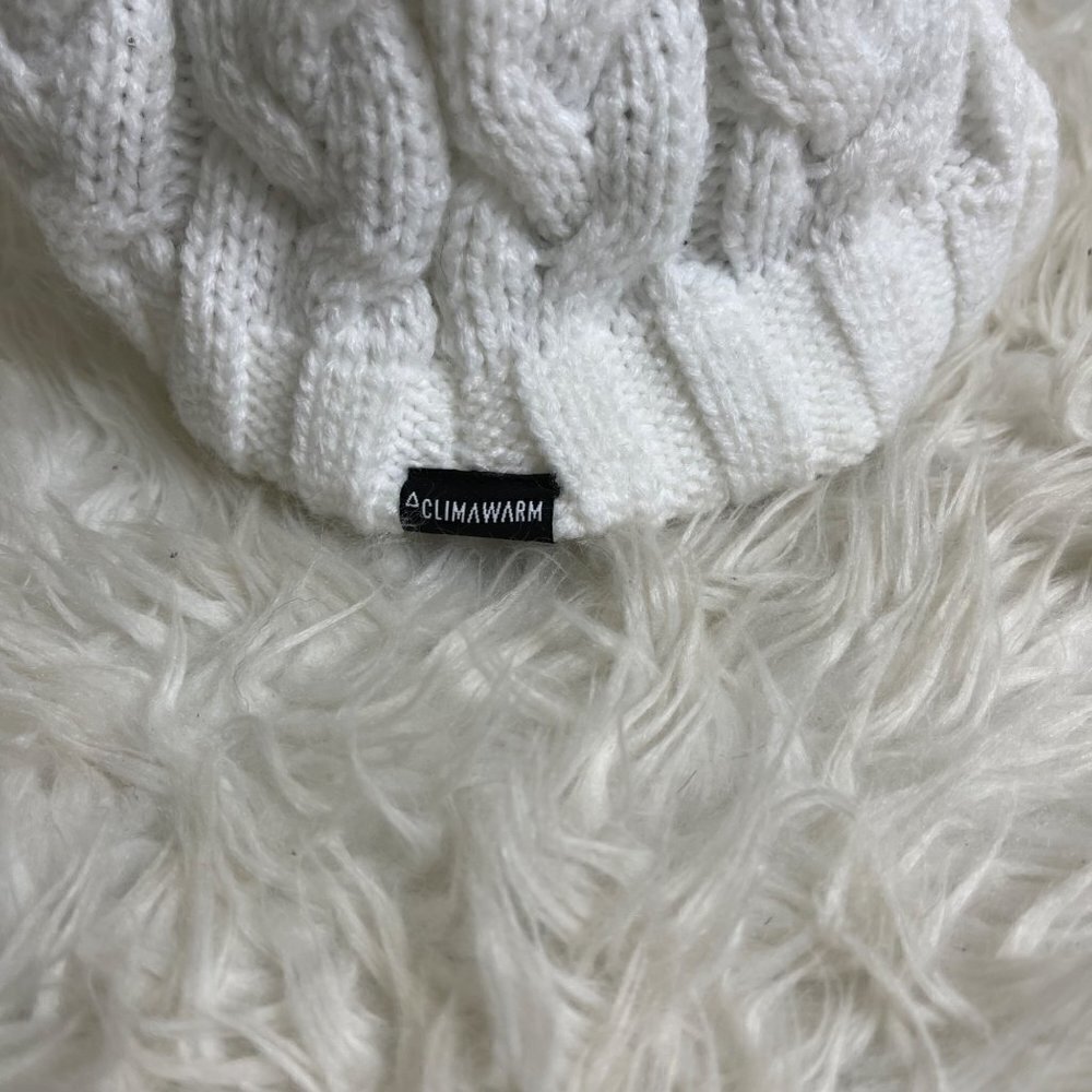 Adidas Crystal Brimmer Hat OS White NWT Climawarm - Picture 8 of 10